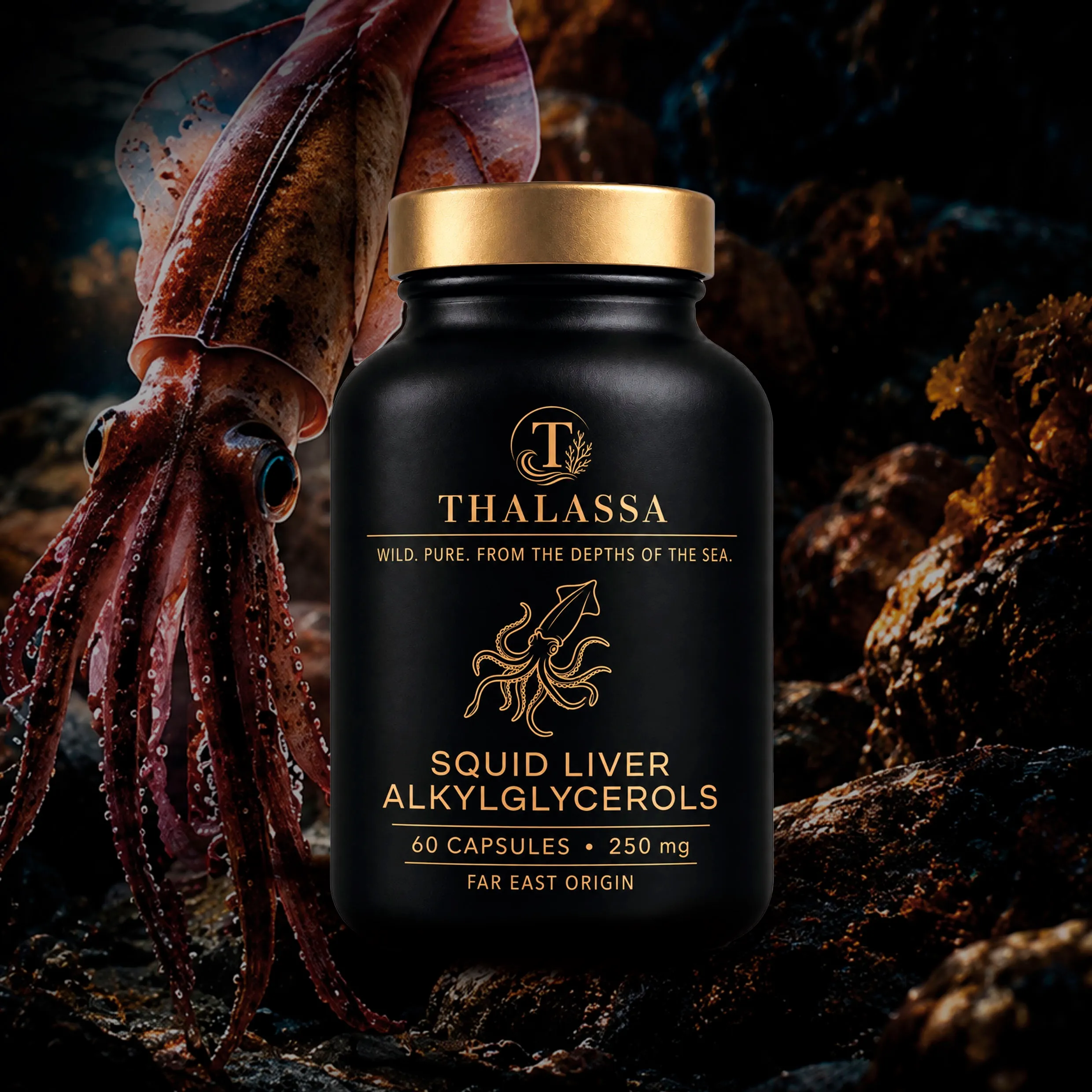 Squid Liver Alkylglycerols